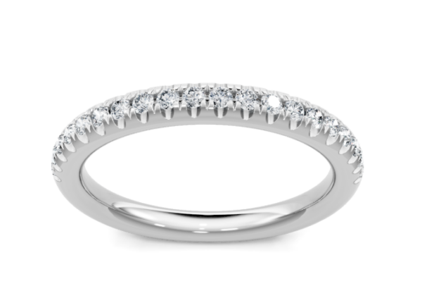 Round Diamond Pave Band