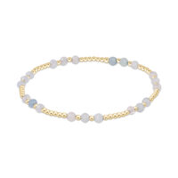 eNewton - Joy Gem 3mm Bracelet - Aquamarine