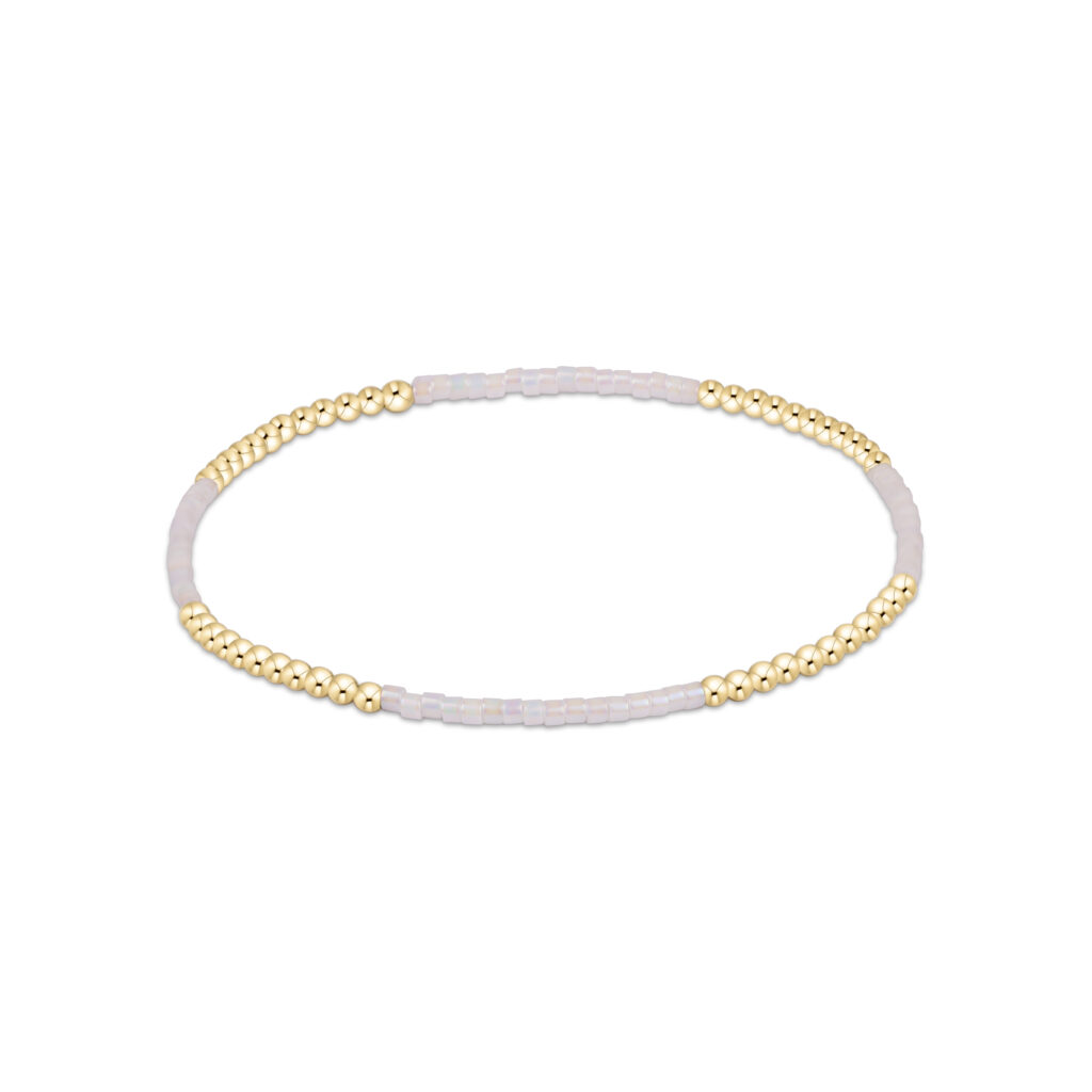 eNewton - Hope Blissful Bracelet - Silky White