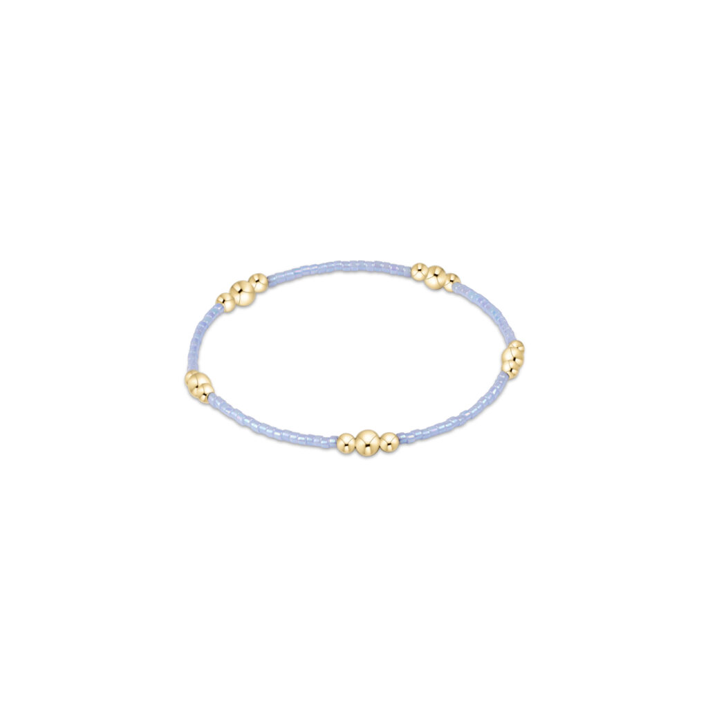 eNewton - Hope Purpose Gold Bracelet - Ocean Mist