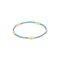 eNewton - Hope Purpose Gold Bracelet - Sea Glass