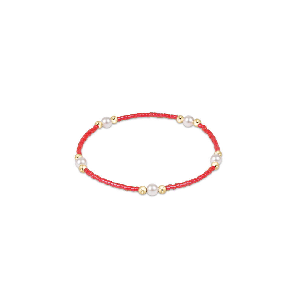 eNewton - Hope Purpose Pearl Bracelet - Sherbert