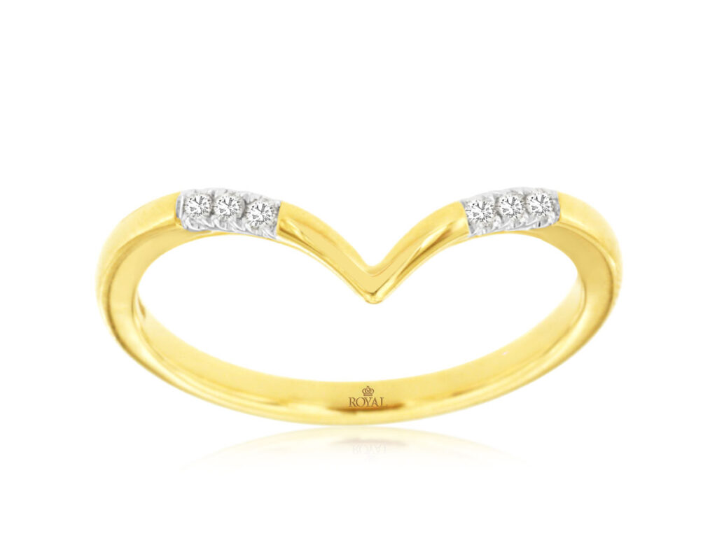 Yellow Gold Contour Band