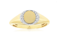 Diamond Signet Ring