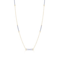 eNewton - 15" Choker Simplicity Chain Gold - Hope Bliss - Ocean Mist