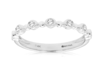 Spaced Diamond Band