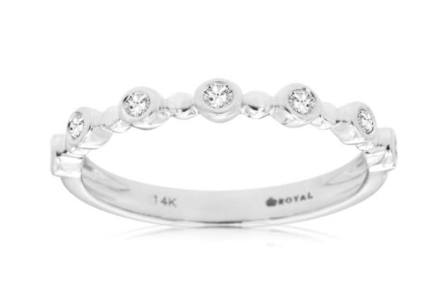 Spaced Diamond Band